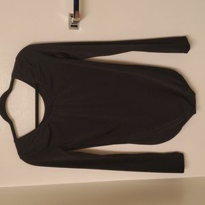 Large black leotard